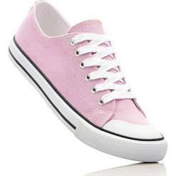 Sneakersy bonprix łososiowy neonowy. Buty sportowe lifestyle marki bonprix. Za 54.99 zł.