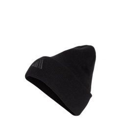 Czapka LIVERPOOL FC WOOLIE. Czarne czapki zimowe adidas, bez wzorów, z dzianiny, klasyczne. Za 119.00 zł.