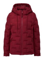 S.OLIVER RED LABEL Kurtka pikowana w kolorze czerwonym rozmiar: 38. Czerwone kurtki s.Oliver RED LABEL, s, bez wzorów, bez kaptura. Za 285.11 zł.