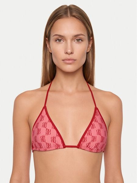 HUGO Góra od bikini 50555664 Różowy. Czerwone bikini Hugo, bez wzorów, z syntetyku. Za 259.99 zł.