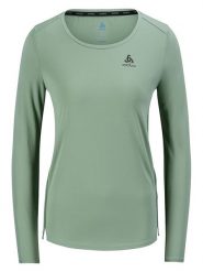Odlo Koszulka funkcyjna "Zeroweight Chill" w kolorze zielonym rozmiar: M. Zielone t-shirty sportowe ODLO, m, bez wzorów, z materiału, bez ramiączek, outdoorowe. Za 180.49 zł.