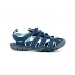 Buty do chodzenia damskie Keen Clearwater Cnx. Niebieskie buty trekkingowe Keen, z gumy, bez zapięcia. Za 692.00 zł.