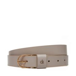 Pasek Damski Calvin Klein. Brązowe paski Calvin Klein, bez wzorów. Za 219.99 zł.