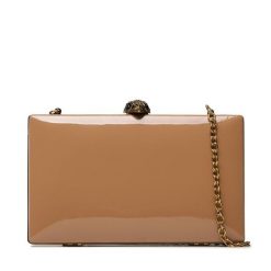 Torebka Kurt Geiger. Brązowe kopertówki Kurt Geiger, bez wzorów, bez dodatków. Za 859.99 zł.