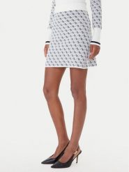 Guess Spódnica ołówkowa W5BD81 Z3JD2 Écru Slim Fit. Spódnice Guess, xl, z aplikacjami, z syntetyku, ołówkowe. Za 199.99 zł.