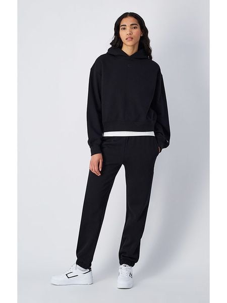 Champion Spodnie dresowe w kolorze czarnym rozmiar: XL. Czarne spodnie dresowe Champion, bez wzorów, z dresówki. Za 134.45 zł.