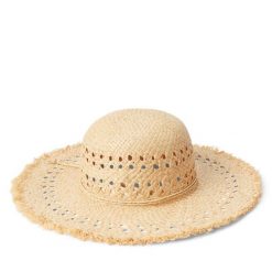 Kapelusz LAUREN RALPH LAUREN. Brązowe kapelusze Lauren Ralph Lauren, bez wzorów. Za 599.99 zł.