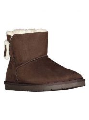 Geographical Norway Botki zimowe "Oneige" w kolorze brązowym rozmiar: 39. Brązowe botki Geographical Norway, bez wzorów, z futra, bez obcasa, bez zapięcia. Za 126.99 zł.