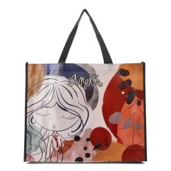 Kolorowa Damska Torba Zakupowa Anekke. Shopper bag Anekke, bez wzorów, eleganckie, na ramię, bez dodatków. Za 39.99 zł.