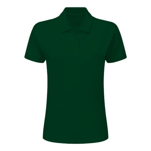 Damska Bawełniana Koszulka Polo Krótki Rękaw. Zielone t-shirty sportowe SG, l, bez wzorów, z bawełny, bez ramiączek. Za 60.99 zł.