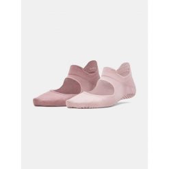 Skarpety Under Armour Breathe Balance 2. Czerwone skarpetki Under Armour, bez wzorów. Za 52.99 zł.