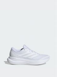 Adidas Buty do biegania Runfalcon 6 Shoes KH5575 Biały. Białe buty do biegania adidas, bez wzorów, z materiału, bez zapięcia, do biegania. Za 258.99 zł.