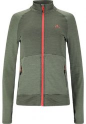 Bluza narciarska damska Whistler Nevados. Zielone bluzy WHISTLER, bez wzorów, z elastanu, bez kaptura, narciarskie. Za 164.99 zł.