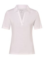 Brookshire koszulka polo Kobiety Dżersej biały, XL. Białe t-shirty sportowe brookshire, xl, bez wzorów, z bawełny, bez ramiączek. Za 79.95 zł.