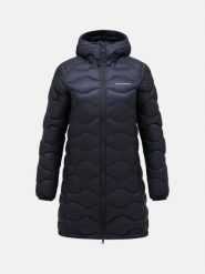 Kurtka narciarska damska Peak Performance Helium Down Parka. Czarne płaszcze Peak Performance, s, bez wzorów, z poliamidu, bez kaptura. Za 1,369.00 zł.