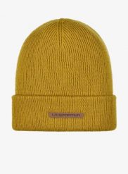 Czapka zimowa La Sportiva Boulder Beanie. Żółte czapki zimowe La Sportiva, bez wzorów, z wełny. Za 173.69 zł.