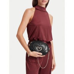 Torebka Eva Minge. Czarne kopertówki Eva Minge, bez wzorów, wizytowe, bez dodatków. Za 229.99 zł.
