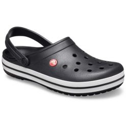 Crocs Damskie Buty Chodaki Klapki Crocband 11016 Clog. Białe klapki Crocs, bez wzorów, z materiału, bez obcasa, bez zapięcia. Za 289.99 zł.