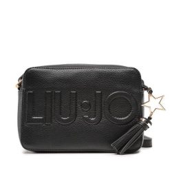Torebka Liu Jo. Czarne listonoszki Liu Jo, bez wzorów, bez dodatków. Za 319.99 zł.