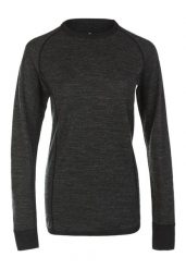 Damska koszulka termoaktywna z długim rękawem Whistler Brandi. Szare t-shirty sportowe WHISTLER, bez wzorów, z elastanu, bez ramiączek, narciarskie. Za 247.00 zł.