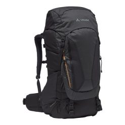 Plecak trekkingowy damski Vaude Avox 60+10 - black. Czarne plecaki Vaude, bez wzorów, bez dodatków. Za 991.99 zł.