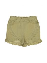 Dirkje Szorty w kolorze zielonym rozmiar: 104. Zielone szorty Dirkje, bez wzorów. Za 34.77 zł.