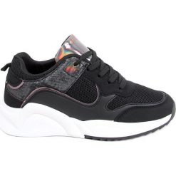 Buty sportowe Cairo Black czarne szare. Czarne buty treningowe INNA MARKA, bez wzorów, z materiału, bez zapięcia. Za 103.78 zł.