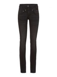 Herrlicher Dżinsy - Skinny fit - w kolorze czarnym rozmiar: W25/L32. Czarne jeansy Herrlicher, l, bez wzorów, klasyczne, z podwyższonym stanem. Za 127.65 zł.