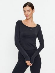 Under Armour Koszulka techniczna Ua Train Seamless Ls 1379150 Czarny Fitted Fit. Czarne t-shirty sportowe Under Armour, l, bez wzorów, z syntetyku, bez ramiączek, na fitness i siłownię. Za 189.99 zł.