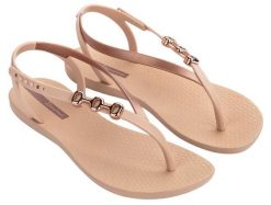 Sandały damskie Ipanema Sandal Rio. Brązowe sandały Ipanema, bez wzorów, z materiału, klasyczne, bez obcasa, bez zapięcia. Za 89.99 zł.
