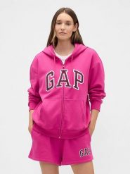GAP Bluza w kolorze różowym rozmiar: XL. Różowe bluzy GAP, xl, bez wzorów, bez ramiączek, bez kaptura. Za 153.71 zł.