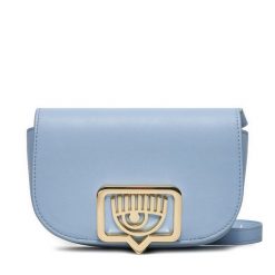Torebka Chiara Ferragni. Niebieskie torebki klasyczne Chiara Ferragni, bez wzorów, klasyczne, bez dodatków. Za 529.99 zł.