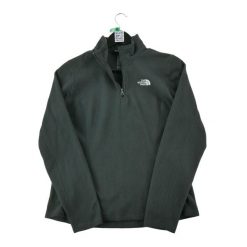 Damski czarny polarowy sweter TNF. Czarne swetry The North Face, l, bez wzorów, z polaru, sportowe, bez ramiączek. Za 127.76 zł.