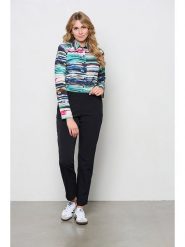 &Co Woman Bluzka "Lotte" ze wzorem rozmiar: L. Bluzki &Co Woman, l, bez wzorów, bez kołnierzyka, bez ramiączek. Za 114.71 zł.