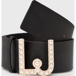 Liu Jo - Pasek. Czarne paski marki Liu Jo, w paski, z materiału. Za 299.90 zł.