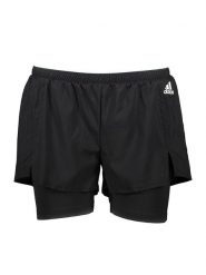 Adidas Szorty sportowe w kolorze czarnym rozmiar: M. Czarne szorty sportowe adidas, bez wzorów, z materiału, outdoorowe. Za 92.21 zł.