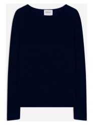 Perfect Cashmere Kaszmirowy sweter "Oprah" w kolorze granatowym rozmiar: XL. Niebieskie swetry Perfect Cashmere, xl, bez wzorów, z kaszmiru, bez ramiączek. Za 347.99 zł.