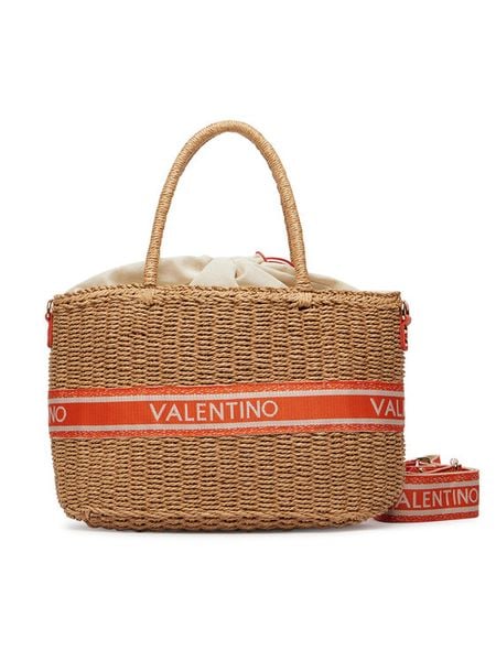 Valentino Torebka Boho VBGA0L04 Brązowy. Brązowe torebki klasyczne Valentino, bez wzorów, z syntetyku, boho, bez dodatków. Za 649.99 zł.