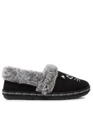 Skechers Kapcie Meow Pajamas 33355/BLK Czarny. Czarne kapcie Skechers, bez wzorów, z materiału. Za 199.99 zł.