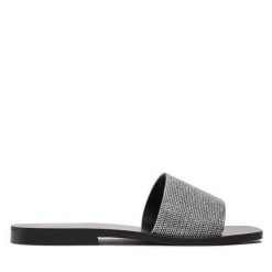 Klapki Liu Jo. Szare klapki Liu Jo, bez wzorów, bez obcasa, bez zapięcia. Za 379.99 zł.