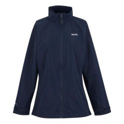 Kurtka Wodoodporna Damska Daysha II. Niebieskie kurtki przeciwdeszczowe Regatta, m, bez wzorów, z elastanu, z kapturem, trekkingowe. Za 238.99 zł.