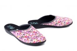 ADANEX 29528 DIL3VD kolorowy, kapcie damskie. Czerwone kapcie Adanex, bez wzorów. Za 53.54 zł.