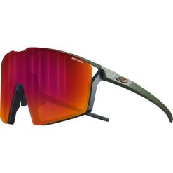 Okulary rowerowe Julbo Edge - khaki/czarny | Spectron cat 3 Cf + cat 0. Czarne okulary przeciwsłoneczne JULBO, bez wzorów. Za 679.00 zł.