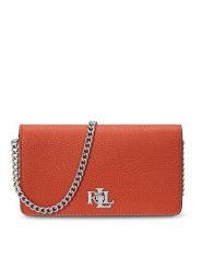 LAUREN RALPH LAUREN Torebka 432942073009 Pomarańczowy. Brązowe kopertówki Lauren Ralph Lauren, bez wzorów, ze skóry, wizytowe, bez dodatków. Za 339.99 zł.