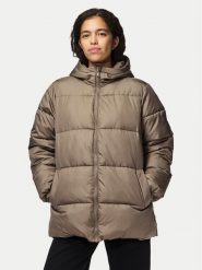 Pieces Kurtka puchowa Maddie 17150938 Beżowy Relaxed Fit. Brązowe kurtki Pieces, l, bez wzorów, z puchu, bez kaptura. Za 159.99 zł.