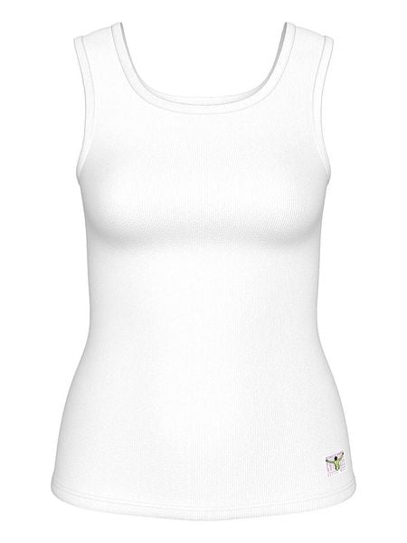 Chiemsee Top w kolorze białym rozmiar: XL. Białe topy Chiemsee, xl, bez wzorów, z bawełny, bez kołnierzyka, bez ramiączek. Za 109.95 zł.