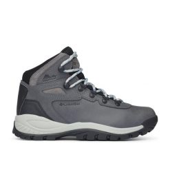 Buty Trekkingowe Damskie Columbia Newton Ridge Plus. Szare buty trekkingowe Columbia, z materiału, za kostkę, bez zapięcia. Za 462.99 zł.