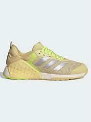 Adidas Buty sportowe "Dropset 3" w kolorze żółtym rozmiar: 38. Żółte buty treningowe adidas, bez wzorów, z materiału, bez zapięcia, outdoorowe. Za 244.80 zł.