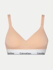 Calvin Klein Underwear Biustonosz top 000QF7900E Pomarańczowy. Brązowe biustonosze Calvin Klein Underwear, s, bez wzorów, z bawełny, bez kołnierzyka, bez ramiączek. Za 129.99 zł.