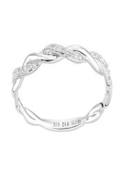 Diamant Exquis Złoty pierścionek z diamentami rozmiar: 52. Szare pierścionki Diamant Exquis, z diamentem, złote. Za 1,391.99 zł.